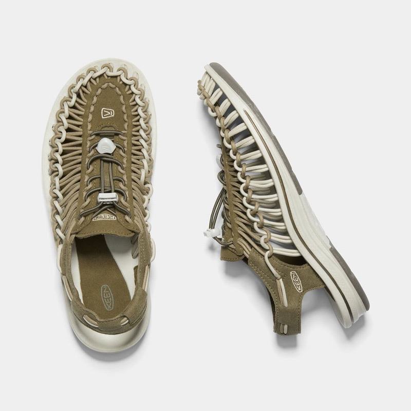 Sandalias Keen Uneek Para Hombre Verde Oliva - Sandalias Keen Mexico (801953-VMW)